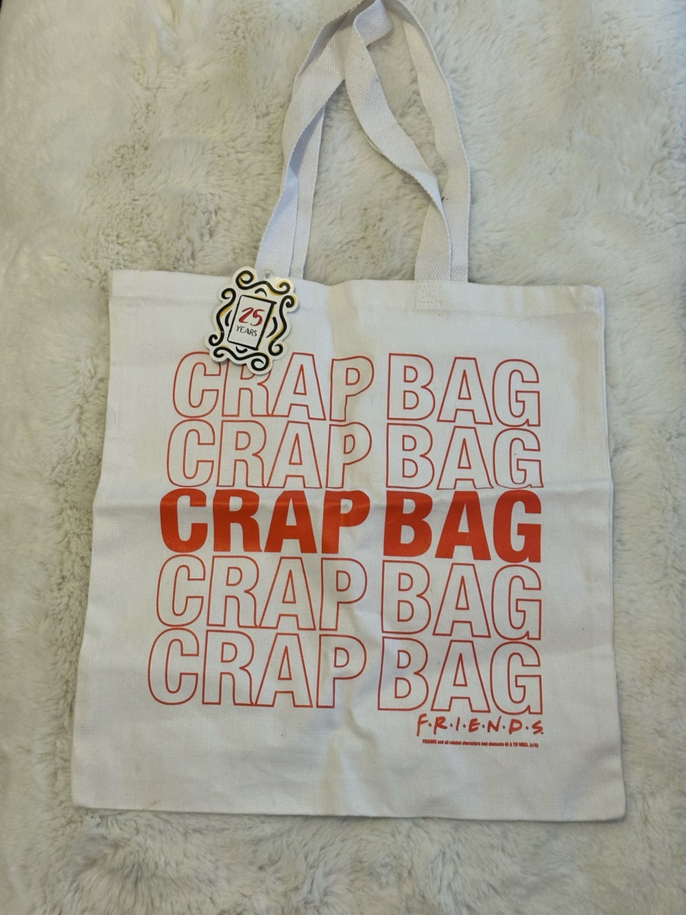 FRIENDS 25th Anniversary Pop Up “Crap Bag”